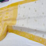 Half Silk Jamdani Saree