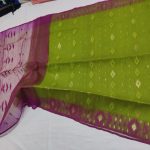 Half Silk Jamdani Saree