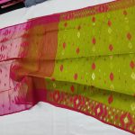 Half Silk Jamdani Saree